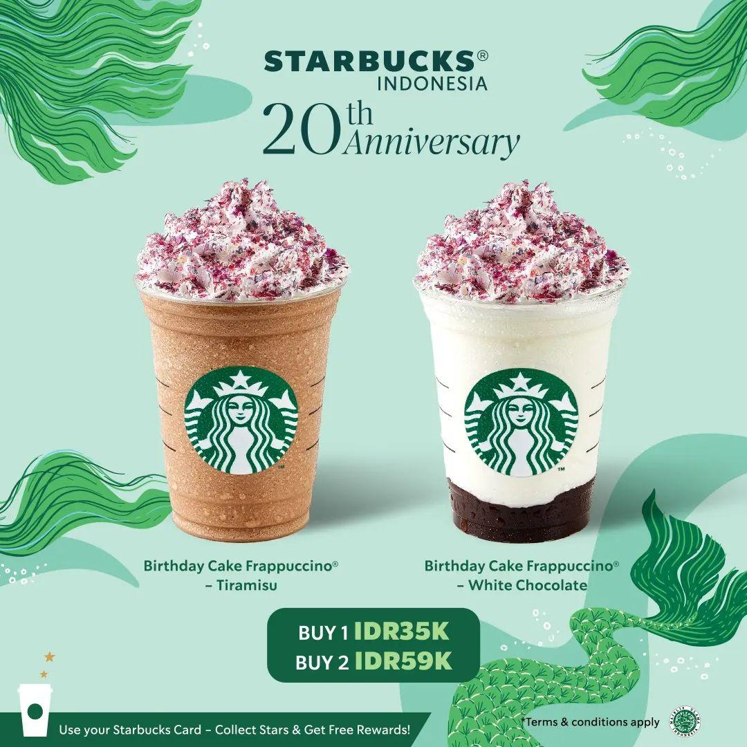 Starbucks Coffee 20th Anniversary